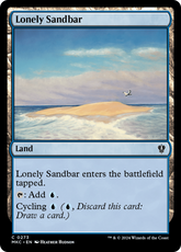 Banco de Areia Isolado / Lonely Sandbar - Magic: The Gathering - MoxLand